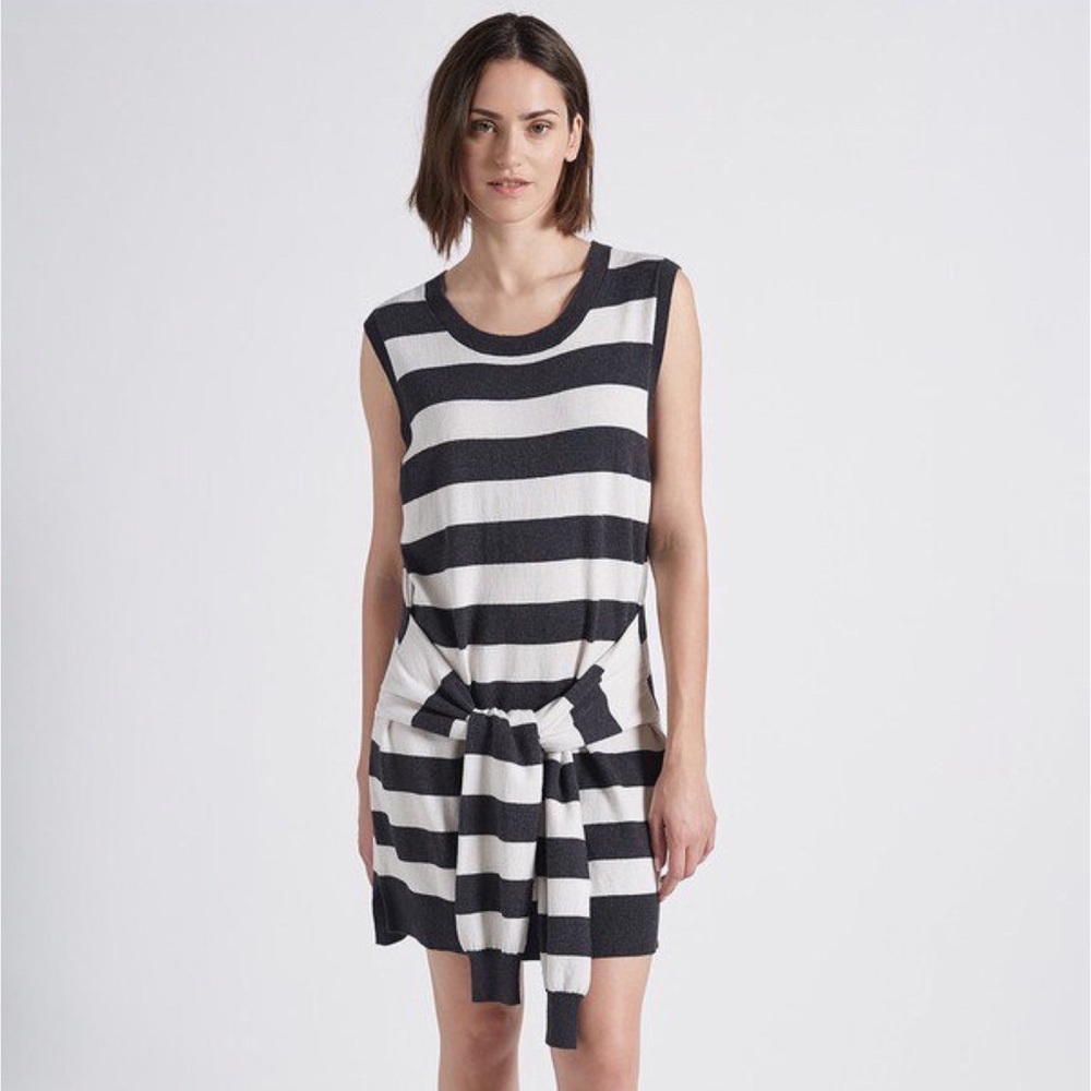 Current/Elliott "The Sun's Out" Sleeveless Sweater Dress
